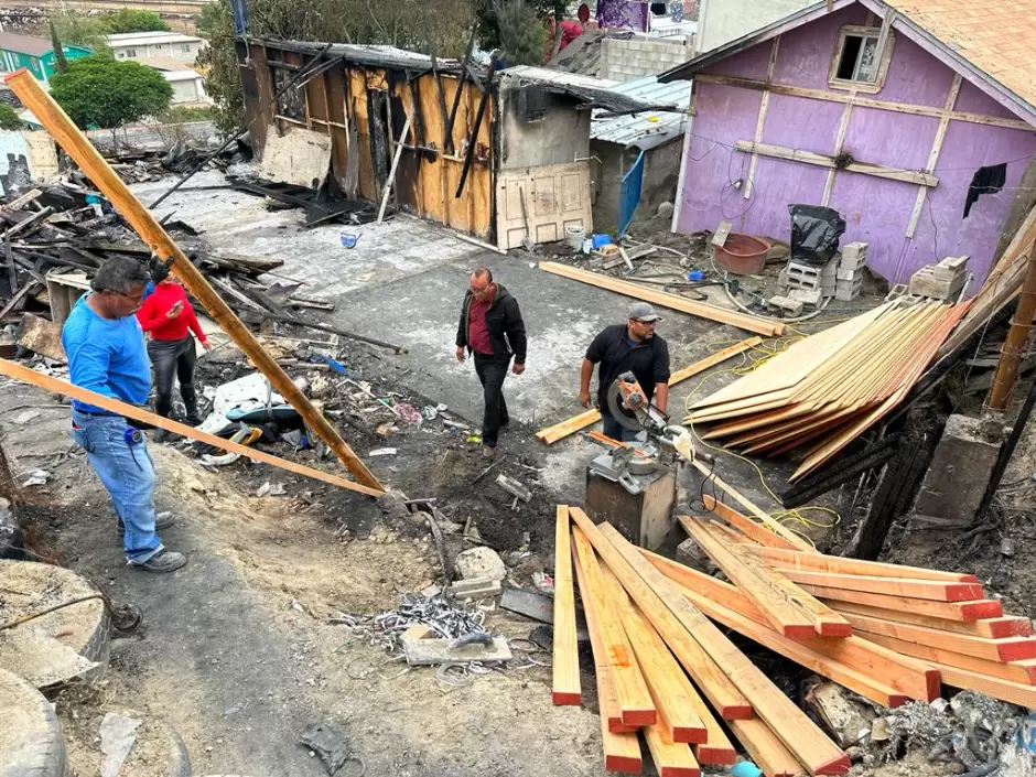 Incendio de vivienda