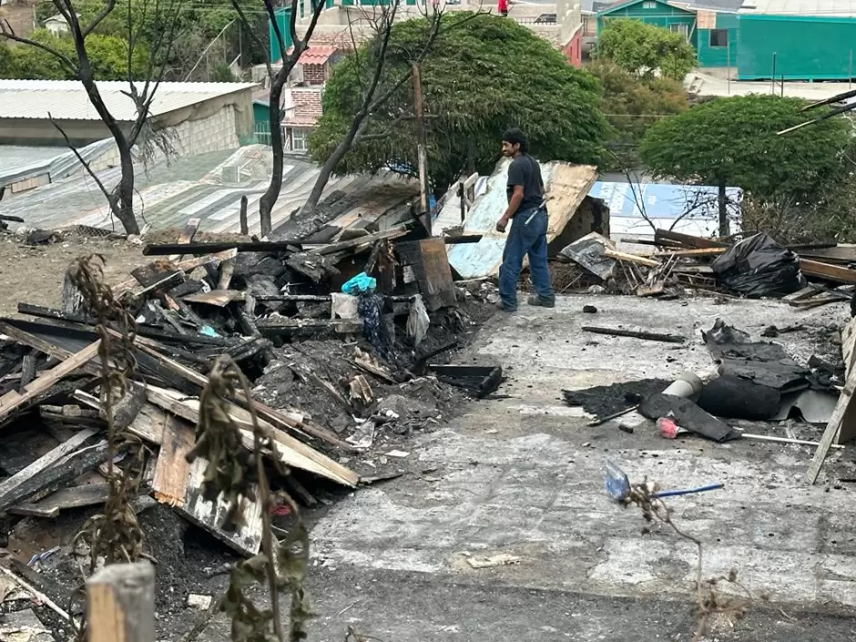 Incendio de vivienda