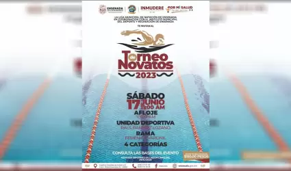Invita Gobierno de Ensenada al "Torneo de Novatos" de nataci�n