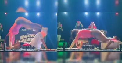 Hombre se fractura el brazo a mitad de baile