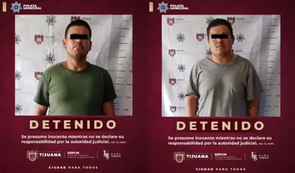 Detenidos con arma larga