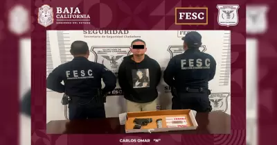 Detenido con arma