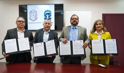 Acuerdan Gobierno de Baja California y poder judicial acciones de profesionaliza