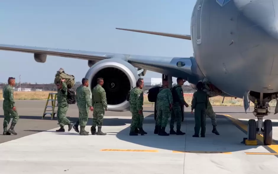 Arribaron a Tijuana 200 elementos de fuerzas especiales del Ejrcito Mexicano