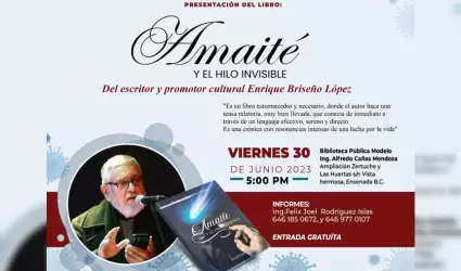 Presentacin de libro "Amait y el hilo invisible" de Enrique Briseo