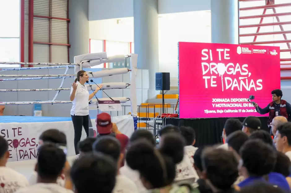Arranca Marina del Pilar campaña "Si te drogas, Te dañas" en Baja California