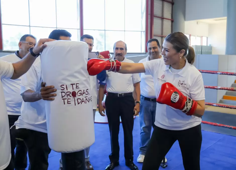 Arranca Marina del Pilar campaña "Si te drogas, Te dañas" en Baja California