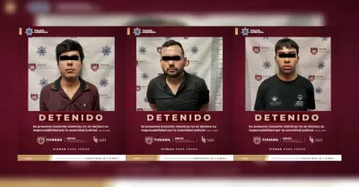 3 sujetos arrestados