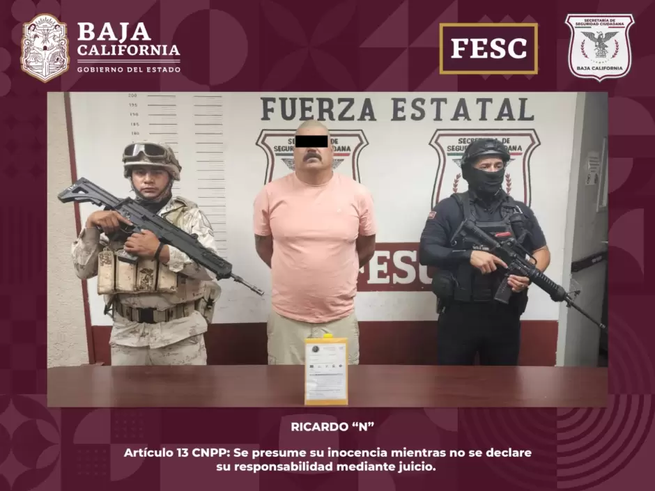 Aprehende FESC a 12 personas