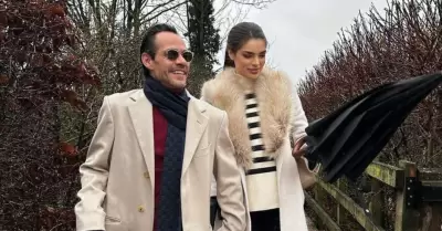 Marc Anthony y Nadia Ferreira ya tuvieron a su primer beb juntos.