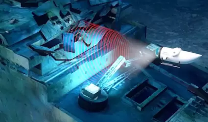 Submarino tur�stico en restos de Titanic