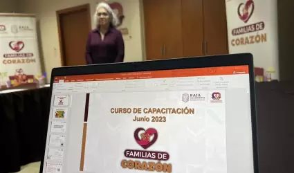 Curso de capacitaci�n para recibir en sus hogares de manera temporal a una ni�a,