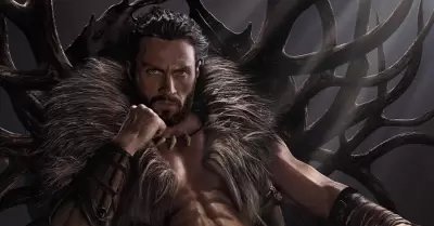 Aaron Taylor-Johnson es Kraven el Cazador.