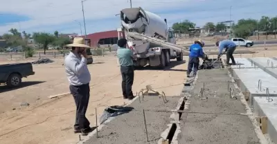 Avanza SIDURT en rehabilitaci�n de camellones en Calzada de Los Presidentes en M