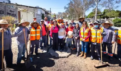 Bacheo de sus colonias