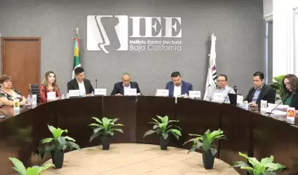 Sesiona Consejo General del IEEBC