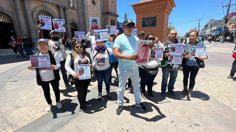 Colectivo de desaparecidos se da cita en Santuario de la Virgen de Guadalupe