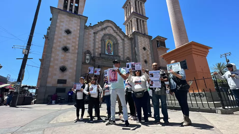 Colectivo de desaparecidos se da cita en Santuario de la Virgen de Guadalupe