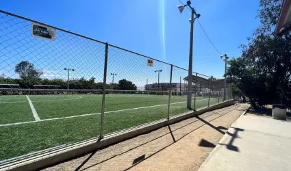 Espacio deportivo pblico de colonia Las Plazas