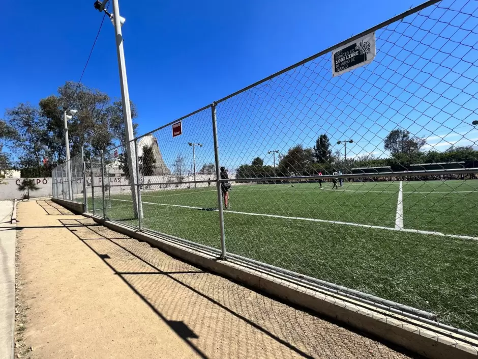 Espacio deportivo pblico de colonia Las Plazas