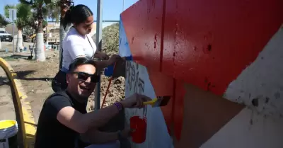 Jornada de limpieza en el Puente Machado