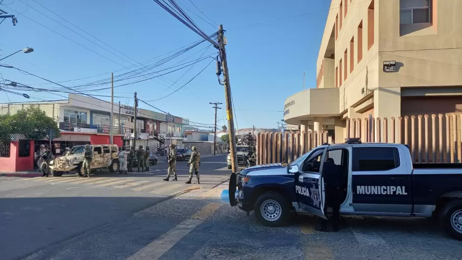 Ria al interior de "La Peni" en Tijuana