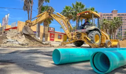 Reemplaza CESPE red de alcantarillado sanitario en zona tur�stica de Ensenada