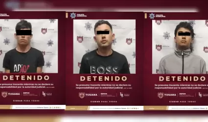 3 detenidos