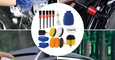 kit para limpiar auto