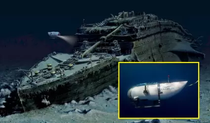 Submarino Tit�n en expedici�n a Titanic