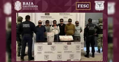 Seis hombre detenidos con metanfetamina