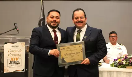 Toma de protesta en Colegio de Profesionales en Ingeniera Civil de Ensenada