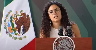 Luisa Mara Alcalde, secretaria de Gobernacin