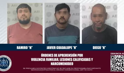 Tres mandamientos judiciales