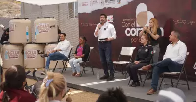 Jornada "Con el corazn por delante" en la comunidad de San Carlos, en Maneadero