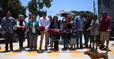 Obras de pavimentacin con concreto hidrulico en Ampliacin Constitucin