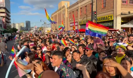 Marcha del orgullo LGBTTTIQ+