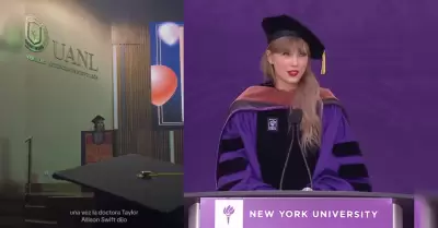 Joven cita a Taylor Swift en su discurso de graduación de UANL