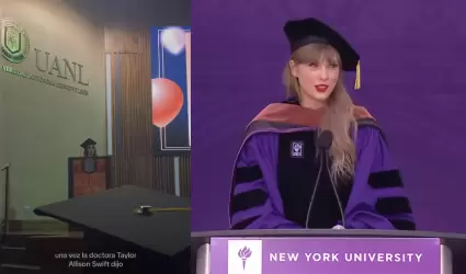 Joven cita a Taylor Swift en su discurso de graduaci�n de UANL