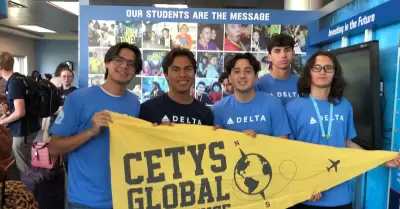 Mexicalenses ganan beca para explorar el campo de la aviaci�n en la Academia Nac