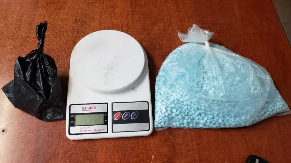 5000 pastillas de fentanilo