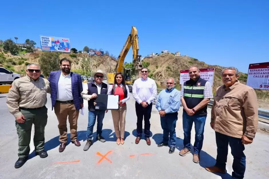 Ayuntamiento inicia obras de rehabilitaci�n de acceso a Playas de Tijuana; tendr� carril extra hacia el Centro