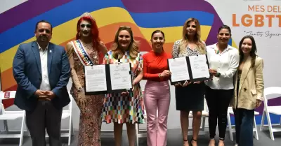 Convenio Gobierno de Ensenada y Secretar�a de inclusi�n pro comunidad LGBTTTIQA+