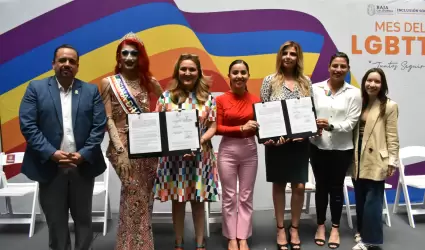 Convenio Gobierno de Ensenada y Secretar�a de inclusi�n pro comunidad LGBTTTIQA+