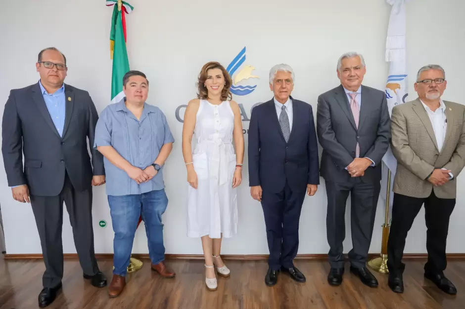 Reunin de trabajo con el director de la Comisin Nacional del Agua