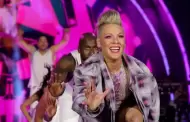 Fan de Pink lanza las cenizas de su madre al escenario