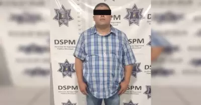 Presunto responsable de robos a supermercados