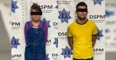 Aseguran a dos personas con drogas