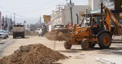 Obras en Juarez Moctezuma a Gastelum