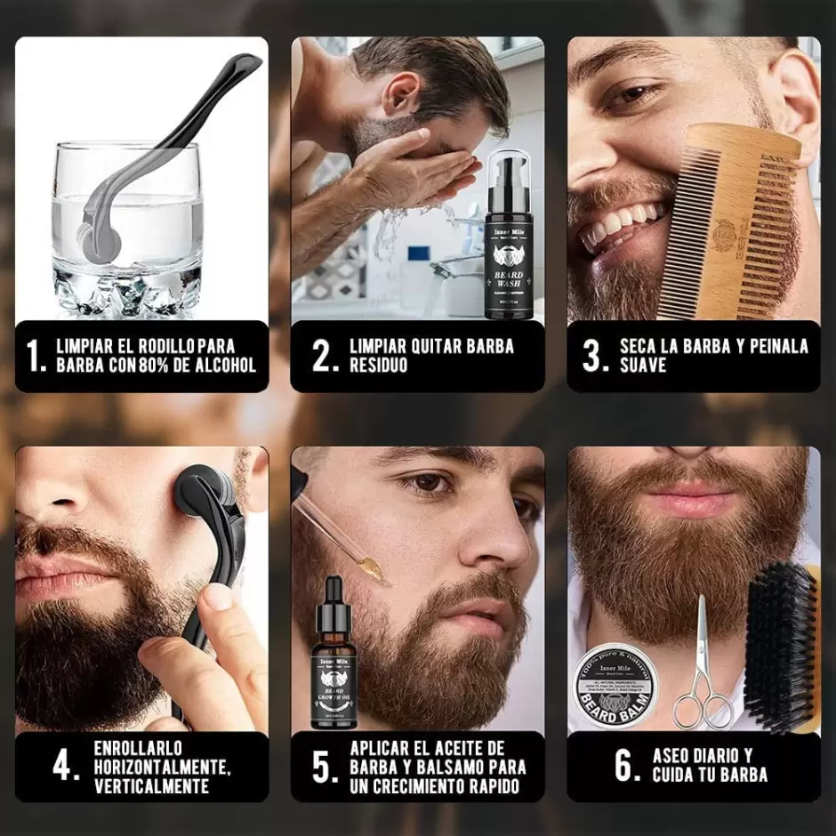 cuidado de barba